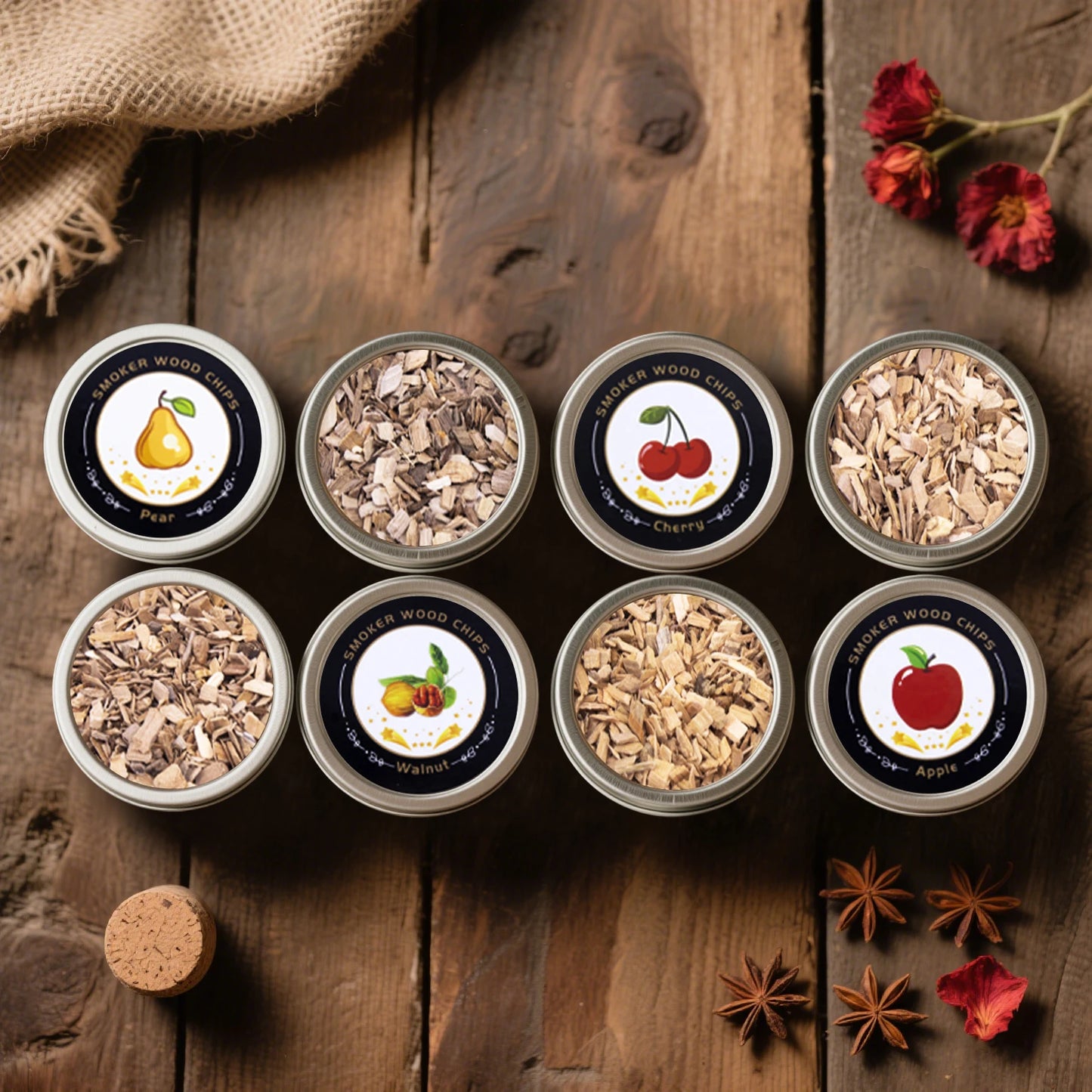 WhyskiRitch™ – Zestaw do wędzenia koktajli