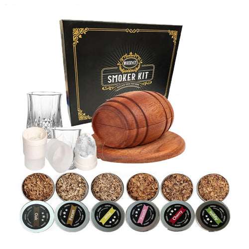 WhyskiRitch™ – Zestaw do wędzenia koktajli